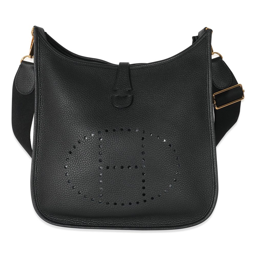 Hermes Black Clemence Evelyne III 29 GHW